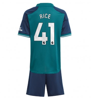 Maillot de foot Arsenal Declan Rice #41 Troisième enfant 2023-24 Manches Courte (+ pantalon court)